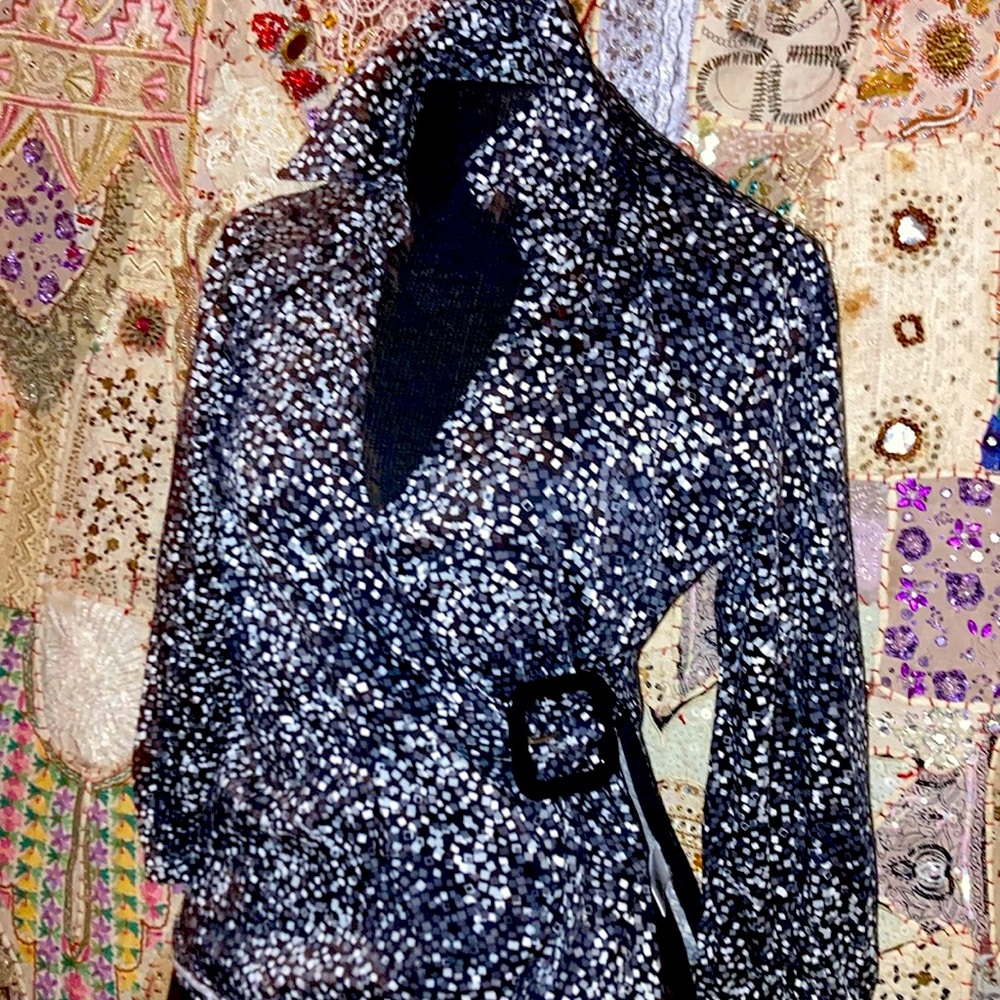 Black & White Checked Patterned Design With Desig… - image 1